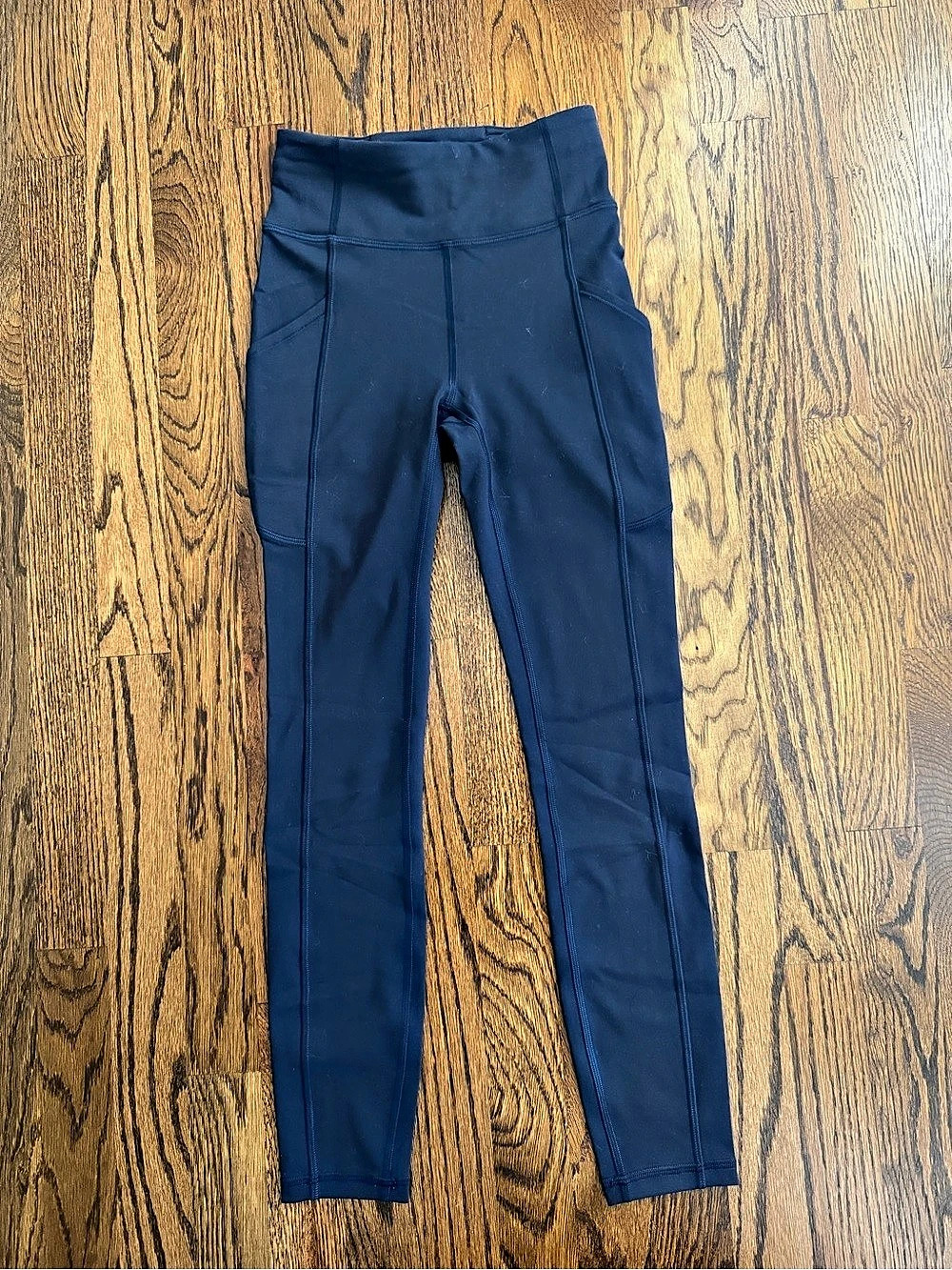 Lululemon Wunder Under High-Rise Tight 25" *Luxtreme Blue Athletic Leggings